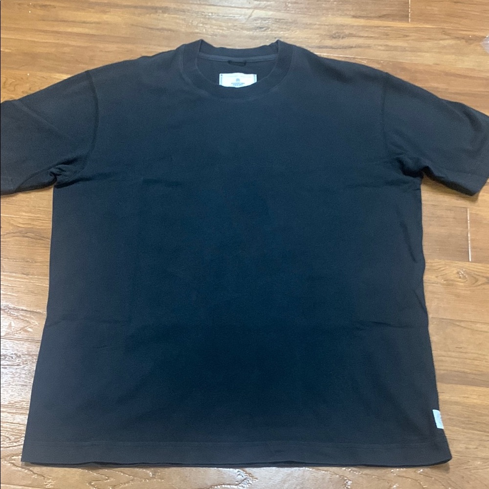 Reigning Champ Men's Black Crew Neck T-Shirt - Classic Casual Tee